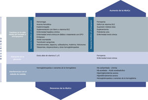 Factores y mecanismos que interfieren en el resultado de la medición de la HbA1c.