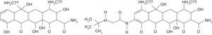 Estructura química de tetraciclina y tigeciclina. Las figuras siguientes se editaron previamente en el capítulo de formación continuada: Tetraciclinas, sulfamidas y metronidazol.