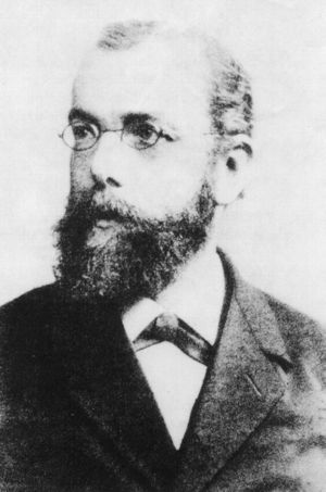 Robert Koch (1843–1910) hacia 1883.