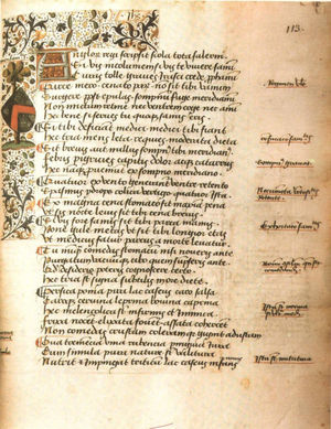 Regimen Sanitatis Salernitanum. Manuscrito PARIS, BNF COD. LAT. 6931.