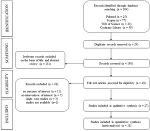 Flow chart. Search strategy.