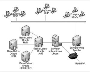 Estructura del software y hardware.