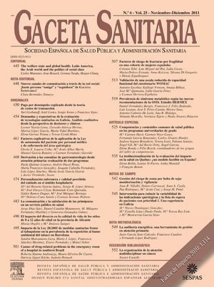 Cover Vol. 25. Núm. 6.