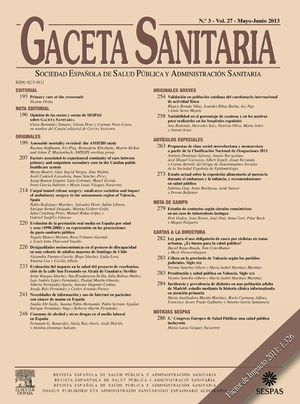 Cover Vol. 27. Núm. 3.