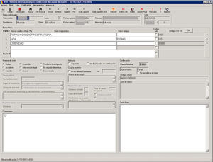 Pantalla del codificador automático internacional Iris de causas de muerte vigente en España.