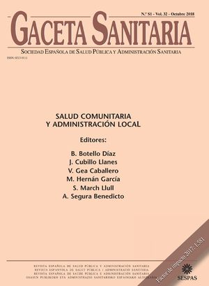 Cover Vol. 32. Núm.  S1.