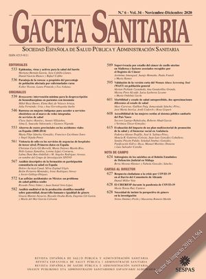 Cover Vol. 34. Núm. 6.