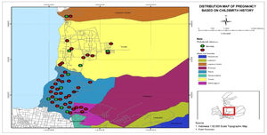 Distribution of respondents based on childbirth history in Talise Health Center, Palu City.