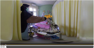 Tool preparation display.