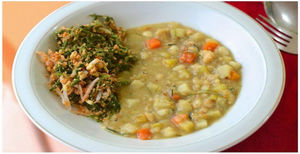 Bubur pedas.