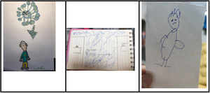 Sentimientos de tristeza y miedo.