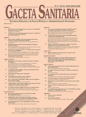 Cover Vol. 36. Issue 1.