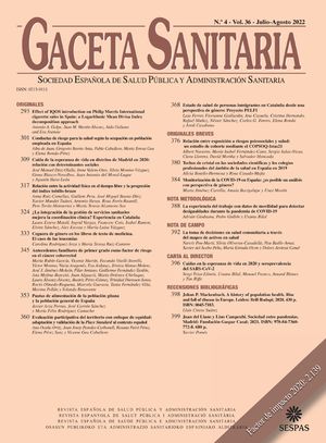 Cover Vol. 36. Núm. 4.