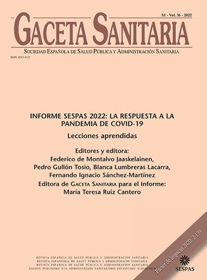 Cover Vol. 36. Núm.  S1.