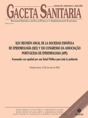 Cover Vol. 40. Núm.  S4.