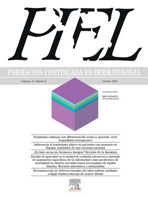 portada Piel. Formación continuada en dermatología