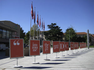 DC2010 venue at the Convention Center in Lugano.