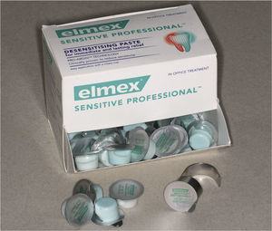 Un desensibilizador moderno compuesto por una combinación del aminoácido arginina y carbonato de calcio.