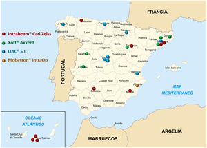 Centros participantes.