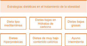 Estrategias dietéticas en el tratamiento de la obesidad.