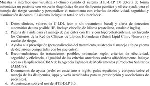 Interfaz de HTE-DLP 3.0.