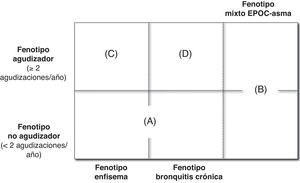 Fenotipos clínicos de la EPOC.