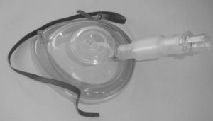 Variante de máscara oronasal dotada de un diafragma de inserción, independiente del canal de suministro de la ventilación mecánica no invasiva.