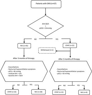 Flowchart of included patients.