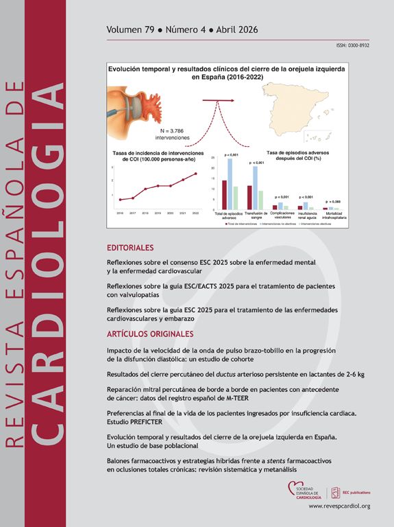 Revista Española de Cardiología