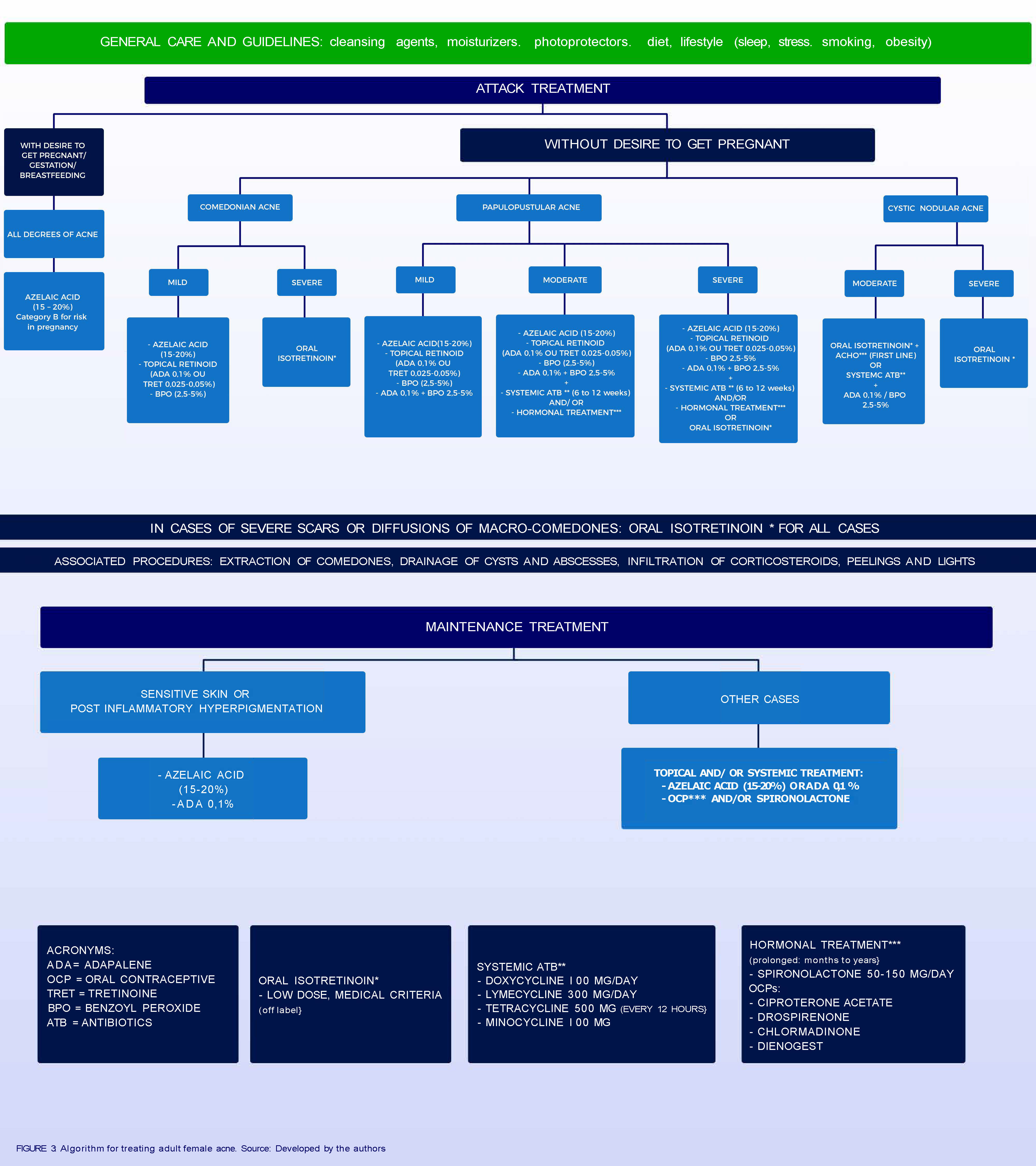 Adult female acne: a guide to clinical practice* | Anais Brasileiros de ...