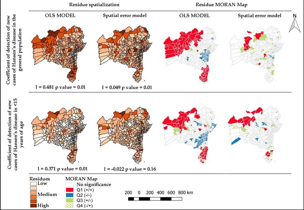 Spatial modeling of leprosy in the state of Bahia and its social ...