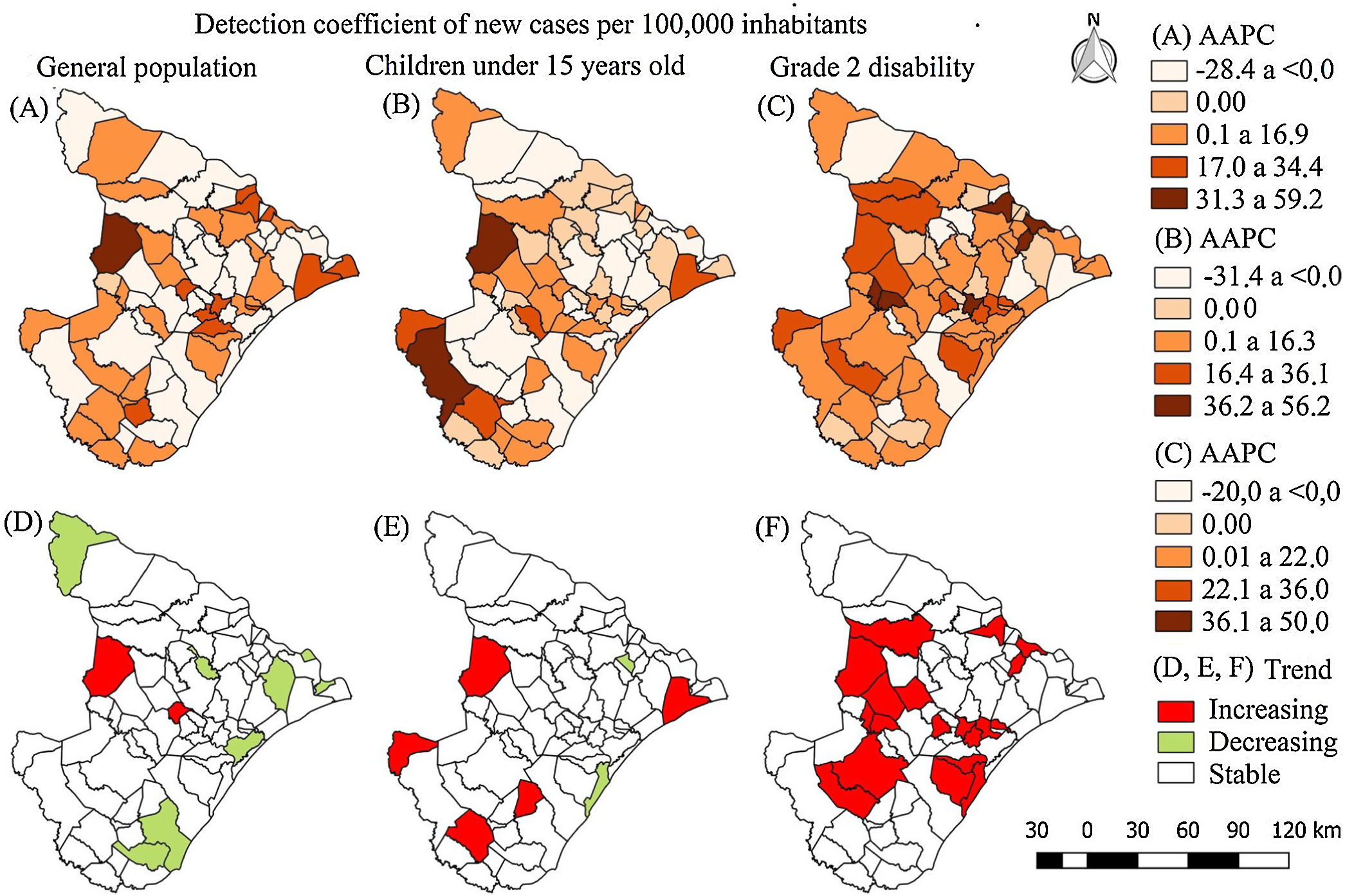 Epidemiological monitoring of leprosy indicators in Sergipe (2001–2015 ...
