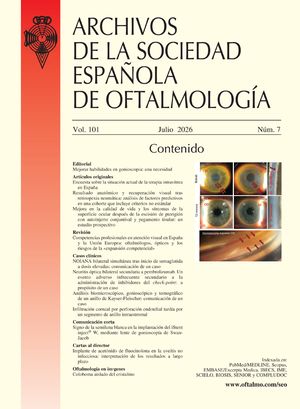 Cover Vol. 101. Núm. 7.