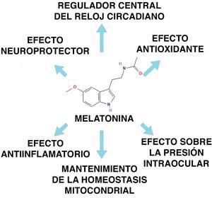 Acciones de la melatonina en la fisiopatología del glaucoma.