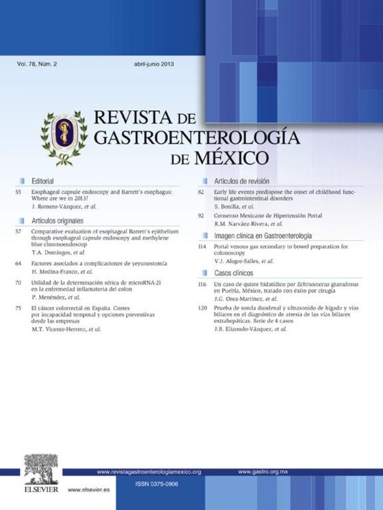 Revista De Gastroenterología De México