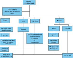 Manejo de la disfagia posfunduplicatura.