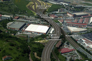 Imagen virtual de la zona del viaducto.