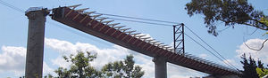 Viaducto del Regueirón, Asturias, España. Año 2012 (cortesía de COPROSA).