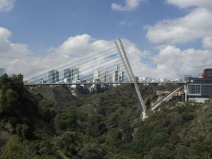 Puente Vidalta. Vista general del puente.