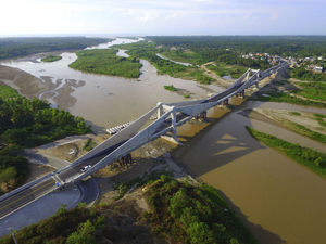 Puente Barra Vieja. Vista general.