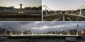 Vistas del puente terminado (Fotos: Carlos Garmendia).