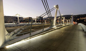 Vista del puente terminado (Foto: Carlos Garmendia).