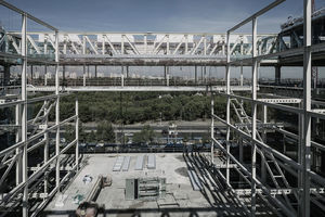 Figure of the structure of the finished “north bridge”.