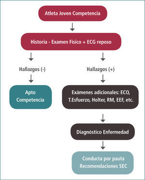Recomendaciones evaluación cardiovascular pre participativa sociedad europea de cardiología. 2004