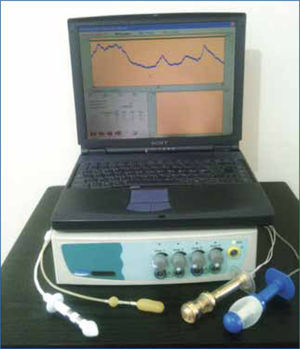 Equipo de biofeedback y electroestimulación de piso pelviano.