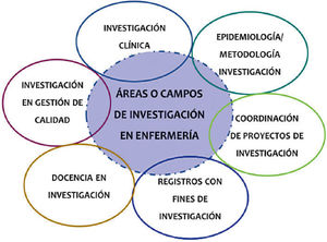 Áreas o campos de investigación en enfermería