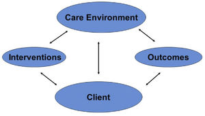 The quality health outcomes model.