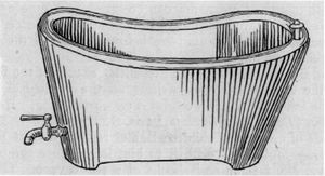 Incubadora de Denucé. Primera incubadora diseñada y descrita por Dr. Jean-Louis-Paul Denucé en el Journal de Médecine de Bordeaux en 1857. Ilustración publicada por el Dr. Julius Hess en 1922.