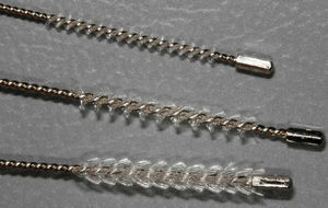 Different types of cytology brushes.