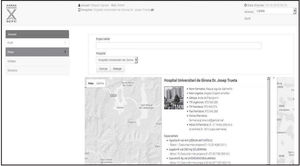 Search of antidotes by hospital in the network.